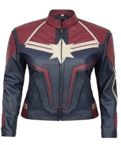 Captain Marvel Carol Danvers Leather Jacket
