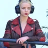 Anya Taylor Joy F1 GP Monaco Leather Jacket