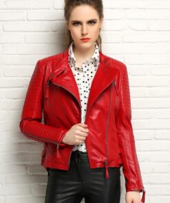 Casual Leather Coat