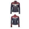 Captain Marvel Carol Danvers Leather Jacket