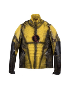 The Reverse Flash Yellow Leather Jacket
