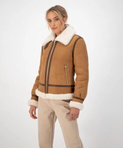 Sheepskin Leather Jacket