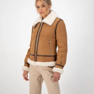 Sheepskin Leather Jacket
