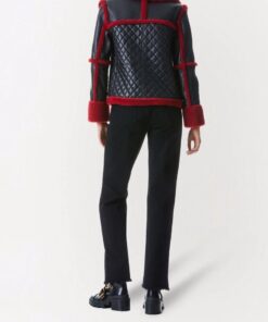 Women Aviator Pilot Style B3 Shearling Jacket”