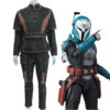 Bo Katan Inspired Mandalorian Flight Suit, Bo Katan Flight Suit Star Wars Cosplay Costume 3 Piece Soft Parts Flak Vest And Suit