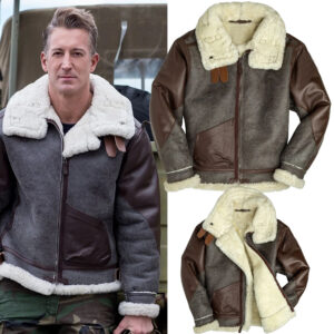 100 Mission B-3 Bomber Jacket - Authentic WWII Vintage Style”