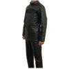 Real Leather Darth Vader Costume, Inspired Darth Vader Outfit with Jacket and Pants, Black Mandalorian Cosplay Suit