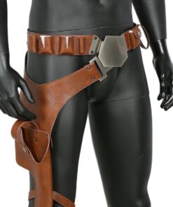Star Wars Mandalorian Cosplay Leather Belt/Holsters Costume Props Soldier Straps