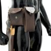 Din Djarin Mandalorian Leather Cosplay Belt, Bounty Hunter Costume Accessory