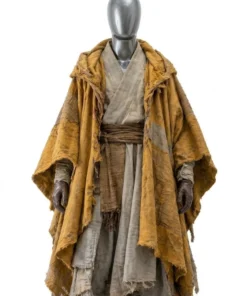 Desert Wanderer Costume, Hooded Nomad Cloak, Medieval Fantasy Robe & Boots