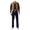 Han Solo Star Wars Cosplay Suit, Smuggler Jacket, Pants & Holster Belt, Custom Star Wars Costume Outfit