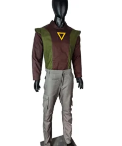 Premium Handmade Kanan Jarrus Pant Shirt Set - Rebel Jedi Cosplay Costume, Space Warrior Uniform, Custom Adult Outfit