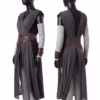Star Wars Inspired Rey Cosplay Costume for Women & Men, The Rise of Skywalker Battle Outfit, Jedi Warrior Full Costume Set