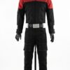 Cassian Andor Season 2 Cosplay Suit, 3-Piece Star Wars Rebel Alliance Officer Cosplay Set with Vest