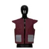 Red Mandalorian Cosplay Vest, Din Djarin Inspired Armor Base, Star Wars Bounty Hunter Vest